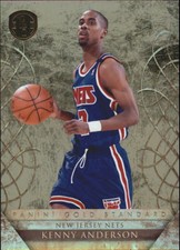 2010-11 Panini Gold Standard Nets Basketball Card #176 Kenny Anderson/299