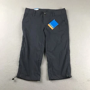 Columbia Pants Womens 6 Gray Nylon Blend OmniShade Saturday Trail II Knee NWT - Picture 1 of 11