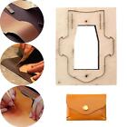 Card Bag Templates Wooden Steel Rule Making Stencil Leather Wallet Template