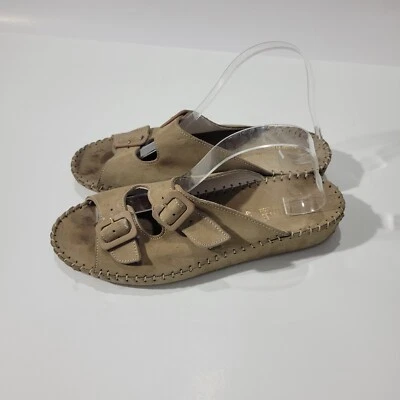 La plume Womens Slide Sandals Beige sz 42 EU 12 US - Image 1 of 4