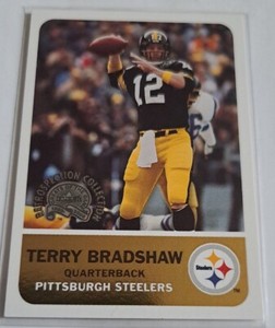 2000 Fleer Greats Of The Game Retrospection Collection Terry Bradshaw 1 of 10 RC