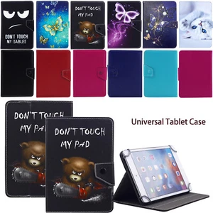 For Onn 7" 8" 10.1" inch Tablet Android Tablets Universal Leather Case Cover US - Picture 1 of 59