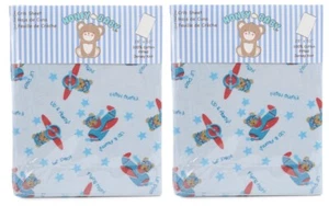  Zak & Zoey Fitted Crib Sheet 2 Pack - Picture 1 of 12