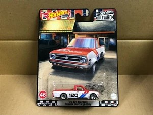 2022 Hot Wheels Premium Boulevard Mix K # '75 BRE Datsun Sunny LKW (B120) Karte - Bild 1 von 2