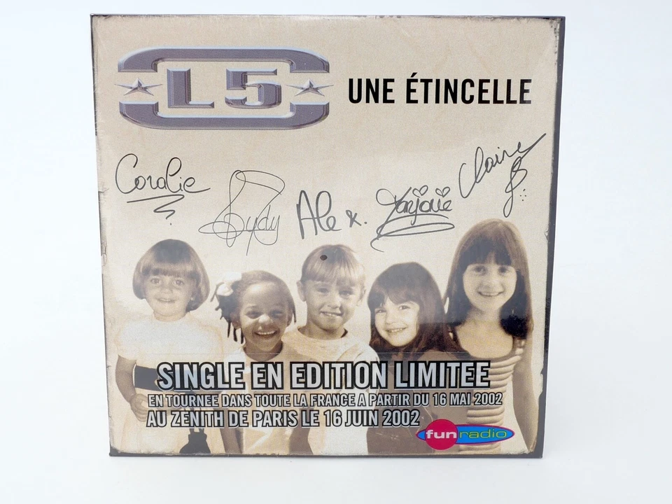 CD 2 TITRES - SINGLE ÉDITION LIMITÉE - L5 – UNE ÉTINCELLE - NEUF SOUS BLISTER - Photo 1/2