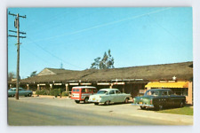 1950'S. SANTA ROSA, CALIF. TOWN & COUNTRY SHOPPING CENTER. POSTCARD. JB5