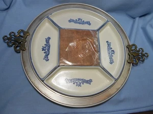 Pfaltzgraff Yorktowne 6pc Relish Dip Charcuterie Divided Cheese Tray - Picture 1 of 10