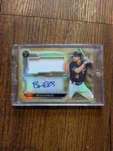 2020 TOPPS TRIPLE THREADS RELIC AUTOGRAPH #ASJR-BR BRYAN REYNOLDS AUTO 08/25 - Picture 1 of 2