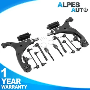 14PCS Front Lower Control Arms Assembly For 2007-2012 Hyundai Elantra 2.0L - Picture 1 of 15