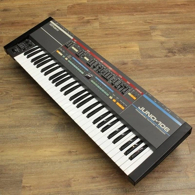 Roland Juno-106 Vintage Analog Synth 6-Voice DCO Polyphonic Synthesizer - Image 1 of 4