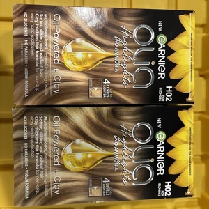 Garnier Olia Highlights H02 For Blondes Hair Coloring New Sealed LOT OF TWO - Picture 1 of 5