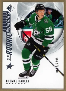 2020-2021 SP Authentic Rookies Silver Thomas Hurley Card No. 110 0622/2299 - Picture 1 of 2