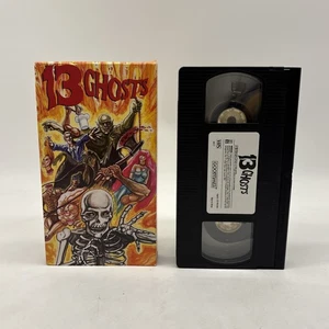 13 Ghosts (VHS, 1988) Horror Mystery Rare Collectible A William Castle 1960 Film - Imagen 1 de 14