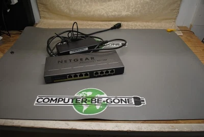 NETGEAR ProSafe GS108P Ethernet Switch 8-Port Gigabit 4 Port PoE FREE SHIP - Image 1 of 4