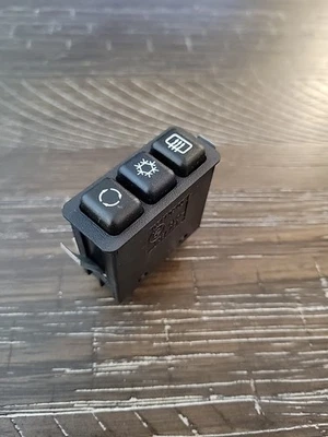 Nuevo Interruptor HVAC de recirculación de descongelación de aire acondicionado genuino BMW 61311384481 E34 Foto 1 de 4