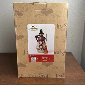 Jim Shore Snow Days Tribute Snowman Winter Figurine Heartwood Creek 2014 NEW - Picture 1 of 2