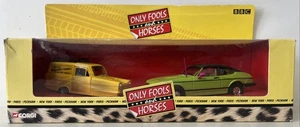 CORGI CC99111 ONLY FOOLS AND HORSES RELIANT FORD CAPRI GIFT SET BOXED 2007 - Picture 1 of 4