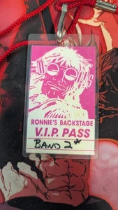 RONNIE WOOD Rolling Stones Backstage Pass VIP Bano 2 - Bild 1 von 2