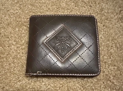 JINX The Witcher 3 White Wolf Medallion Bi-Fold Wallet - Image 1 of 2