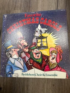 Bethlehem choir and ensembie Favorite Christmas carols vinyl LP very good condit - Picture 1 of 1