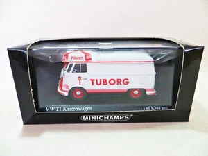 MINICHAMPS 430052208 'VW T1 SPLIT SCREEN TOBORG DELIVERY VAN'. 1:43. MIB/BOXED - Picture 1 of 6