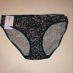 CALVIN KLEIN FORM COTTON BIKINI small green  - Picture 1 of 6