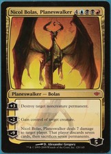 Nicol Bolas, Planeswalker Conflux NM Mythic Rare CARD (230794) ABUGames