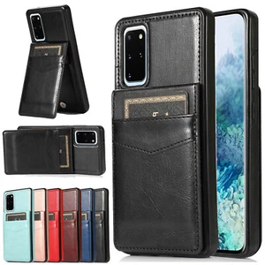 For Samsung A51 A71 5G A11 A21s A20e Magnetic PU Leather Wallet Back Case Cover - Picture 1 of 43