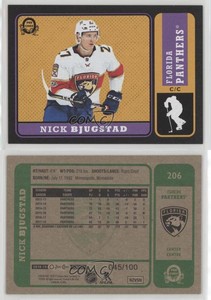 2018-19 O-Pee-Chee Retro Black /100 Nick Bjugstad #206