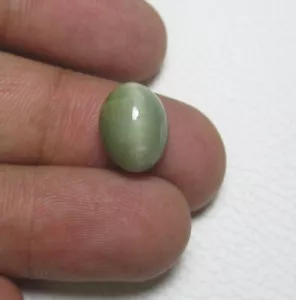 Cat's Eye Cabochon Oval 6.60 ct Natural Loose Semi Precious Gemstone G 4025 - Picture 1 of 3