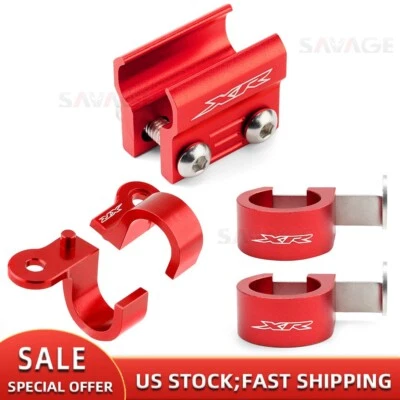 Brake Hose Line Clamp Holder For HONDA XR250/XR400 Motard XR250R XR400R XR650L - Imagem 1 de 4