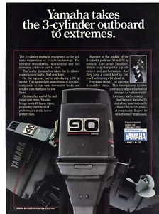 Vintage Print Ad - 1984 Yamaha Outboard Motors - Picture 1 of 1
