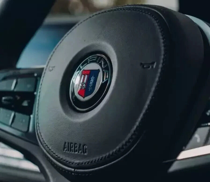BMW ALPINA Volante Tapa Central Emblema Insignia Calcomanía Adhesiva 45mm. Foto 1 de 1