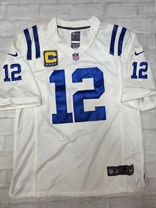 NIKE NFL Indianapolis Colts Jersey 12 Luck in White Size Small - Picture 1 of 7
