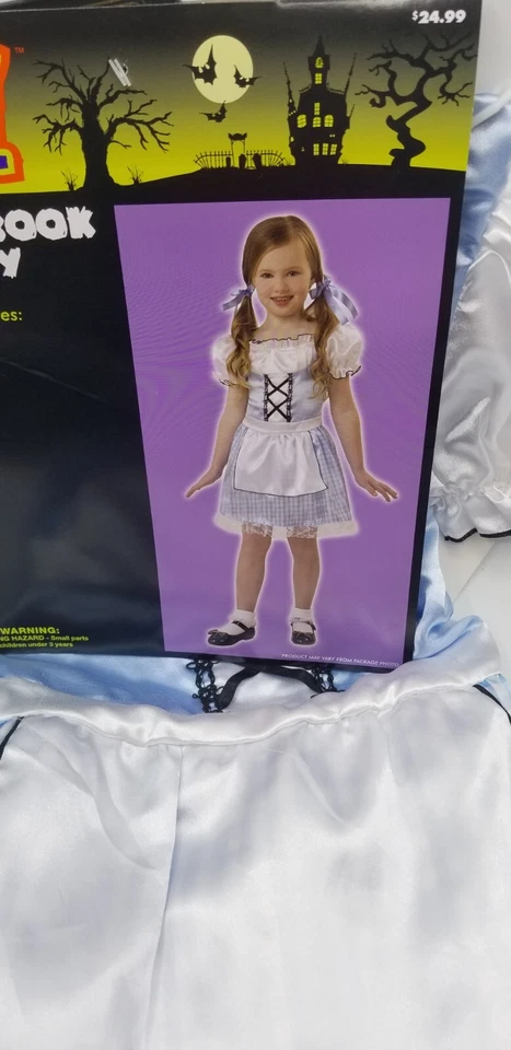 Totally Ghoul Girl's Storybook Beauty Halloween Costume Small Child's Dress