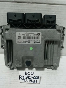 2007-08 MINI COOPER 1.6L ENGINE COMPUTER MODULE ECU ECM,7 573 702 01 - Picture 1 of 5