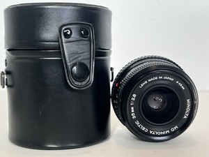 Minolta md celtic 35mm 1:2.8 Camera Lens W Case Nice