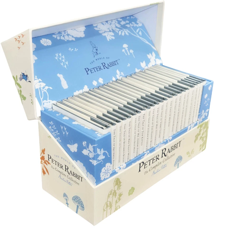 The World of Peter Rabbit Complete Collection 23 Books Box Set Beatrix Potter  - Image 1 of 3