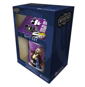 Mug Coaster Keyring Boxed Gift Set - Beetlejuice The Ghost With The Most - Picture 1 of 1