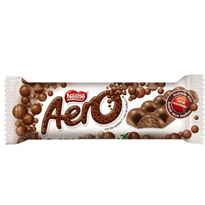 5 Aero Chocolate Bars Full Size 42g Each From NESTLE Canada -FRESH & DELICIOUS! - Picture 1 of 1