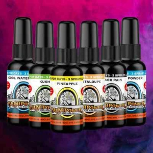 Blunt Power Spray, 1.5 OZ Scented Oil Car Air Freshener Bulk 16ct 30ct 54ct 84ct - Picture 1 of 1