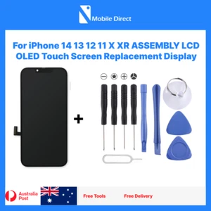 For iPhone 14 13 12 11 X XR ASSEMBLY LCD Touch Screen Replacement Display - Picture 1 of 7