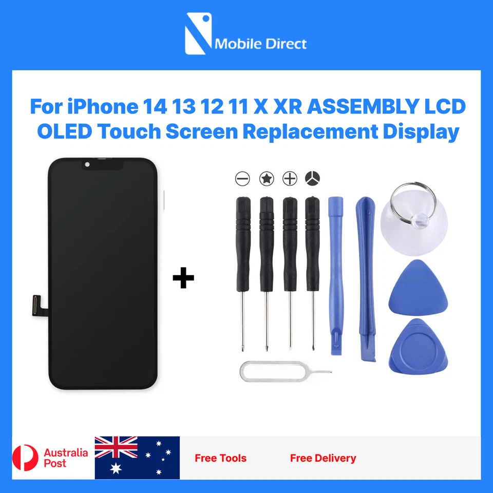 For iPhone 14 13 12 11 X XR ASSEMBLY LCD Touch Screen Replacement Display - image 1 of 1