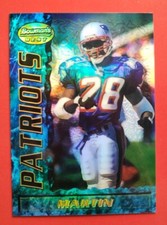 1995 Bowman's Best Curtis Martin Rookie RC Blue Refractor #74 Mint! 