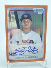 2011 Bowman Chrome 18U USA National Team Refractors #18U15 Jeremy Martinez