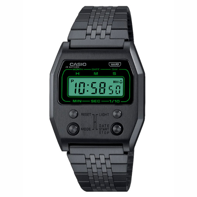 Reloj Casio digital negro cuadrado