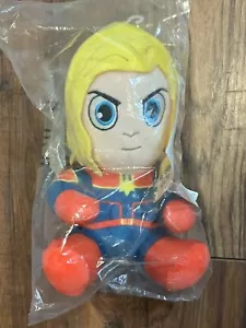 New Kidrobot Phunny Series Captain Marvel Plush Super Hero 8" Inch Figure Sealed - Picture 1 of 4
