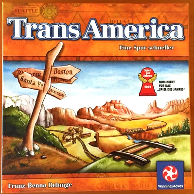 Trans America - Winning Moves 2002 - mai giocato come nuovo - Immagine 1 di 4