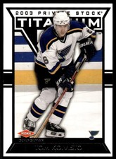 2002-03 Pacific Private Stock Titanium Tom Koivisto /1475 St. Louis Blues #134