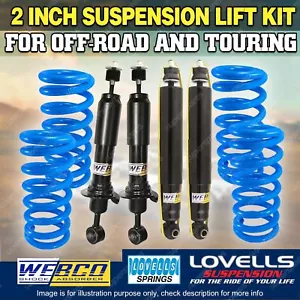 2 Inch 50mm Webco Lovells Suspension Lift Kit for Mitsubishi Pajero NM NP NS NT - Picture 1 of 3